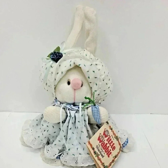 Vintage 1978 Wittle Wabbit Wachael 12" Plush - Picture 1 of 8